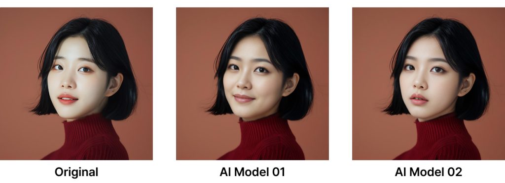 AI 헤어 모델로 미용실 SNS 올릴 때 고객 얼굴 모자이크 깔끔하게 해결!