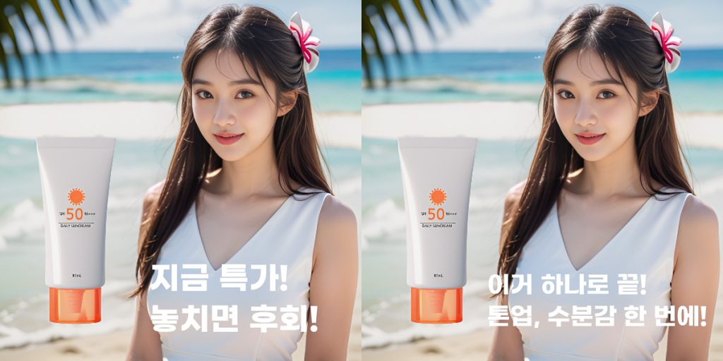 할인율 강조 vs 품질 강조
