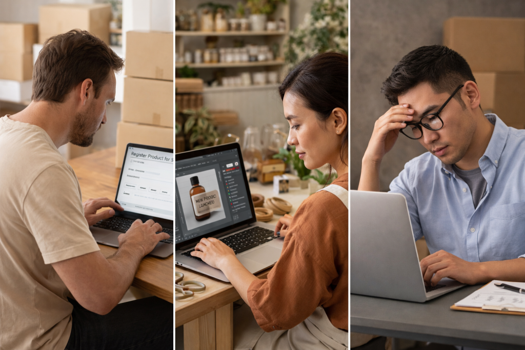 드랩아트가 적합한 이커머스 셀러 유형 상세페이지 자동 생성이 필요한 쇼핑몰 운영자 예시